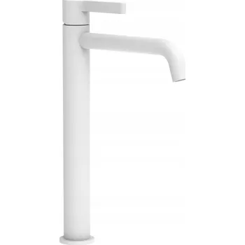 Vodovodní baterie Stojánková umyvadlová baterie Sapho ICONIC bílá