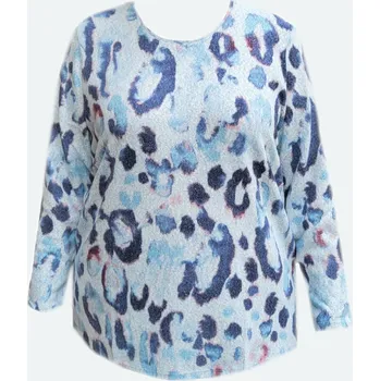 Dámský svetr Dámský měkký svetřík - v nadměrné velikosti 4596