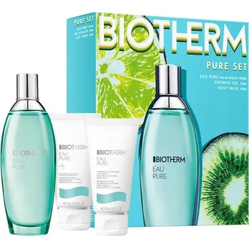 Dámský parfém Biotherm Vune Eau-PureDárková sada Eau de Toilette Spray 100 ml + Shower Gel 50 Body Milk 1 Stk. (1 040,00 Kč / 1 ks.)