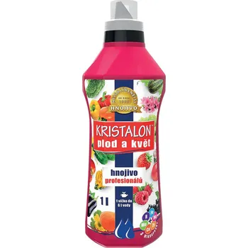 Hnojivo hnojivo Kristalon Plod a květ kapalné 1l 1 Kg MTA MAXMIX Sklad14 912679 (1 Kg Výška přepravní: 27,5 cm MTA MAXMIX Sklad14 912679)