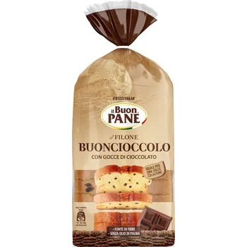 Trvanlivě pečivo il Buon Pane Filone Toustový chléb s čoko lupínky