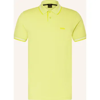 Pánská košile Boss Pánská Polokošile Z Piké Paul Slim Fit, bílá, 3XL