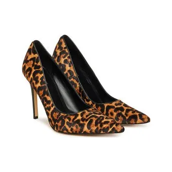 Dámské lodičky Lodičky MICHAEL Michael Kors Elyse 40F5EYHP1H Hnědá 37