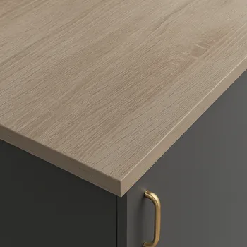 Kuchyňská pracovní deska Pfleiderer Pracovní deska ABS PERFORM 20 mm Dub sonoma šedý / R20039 2050 x 640 mm
