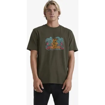 Quiksilver tričko s krátkým rukávem pánské bavlněné - M