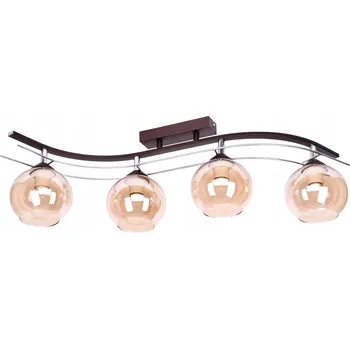 AGAT PLUS ZÁVĚSNÉ STROPNÍ SVÍTIDLO SKLENĚNÁ STÍNÍTKA MODERNÍ LUSTR STROPNÍ SVÍTIDLO