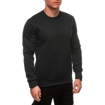 Pánská mikina Pánská stejnokrojová mikina BASIC s kulatým výstřihem - bordó V8 EM-SSBN-0100