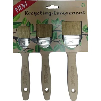 Malířský štětec štětec natírací plochý ECO RECYCLING sada 3díl.(30,40,50mm) 0.21 Kg MTA MAXMIX Sklad14 716505 (0.21 Kg Šířka přepravní: 23 cm MTA MAXMIX Sklad14 716505)