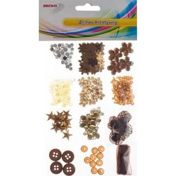 kreativní sada Dekorace pro KREATIVNÍ TVOŘENÍ Ozdoby Kreativní sada hnědá Dobra