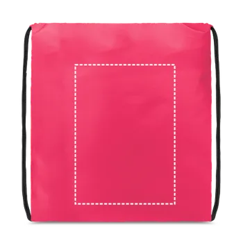 Sportovní vak BOXP. Taška na batoh z netkané textilie (80 g/m²) 100 Front 2, 200 x 280 Transfer, 1 barva