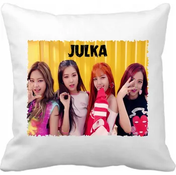 Polštář Polštář motivem filmu, hry, knihy, komiksu, hudby, černo Pink 40 x 40 cm