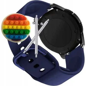 Pouzdro na mobilní telefon Řemínek Řemínek pro Doogee CR1, Silikonový Tmavě Modrý Smyčka, nastavitelný