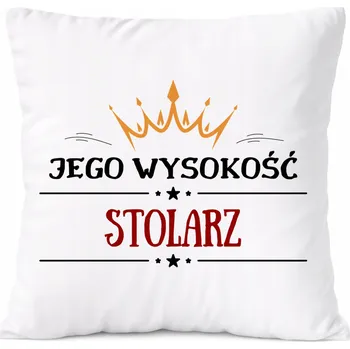 Polštář Zámečnický Polštář s potiskem Dárek bílý PoliDraw