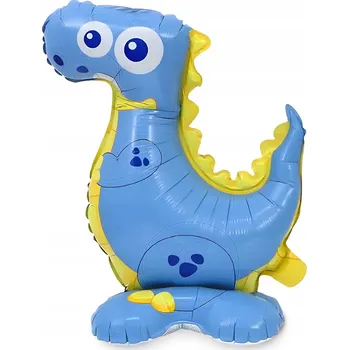 Balónek Fóliový balónek stojící DINOSAURUS ve tvaru dinosaura, velký - 58 cm