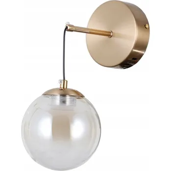 Nástěnné svítidlo Nástěnné svítidlo Italux zlaté, žluté integrovaný LED zdroj 5 W