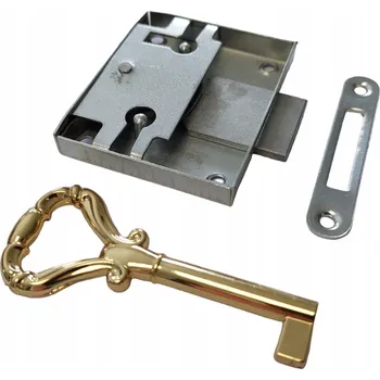 Nábytkové kování Nábytkový zámek přídavný s klíčem 30 x 30 mm