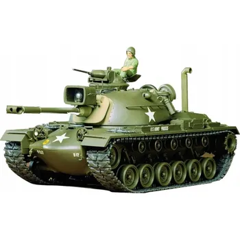 Plastikový model Model vojenského tanku U.S. M48A3 Patton Tamiya MT-35120