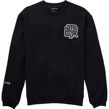 Pánská mikina Mikina Burton Collegiate Crew true black L 2025 - Odesíláme do 24 hodin