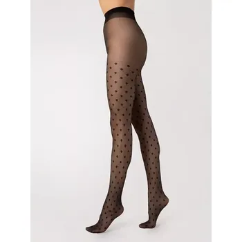 Dámské punčochy Fiore punčocháče G 6104 Hailey 15 den 2-4 ecru 2-S