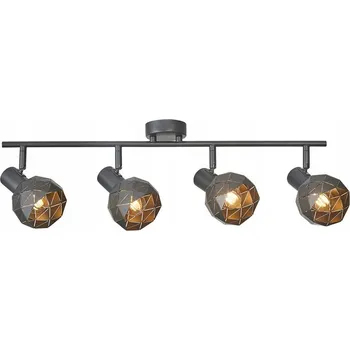 Stropní svítidlo Italux šedé, žluté