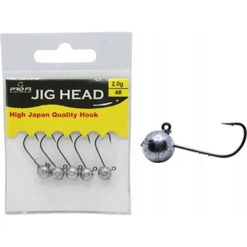 Rybářský háček Jigová hlavička FL s háčkem BKK, velikost 4, 2 g