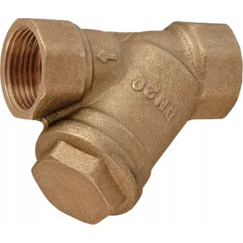 vodní filtr FERRO FILTR SÍŤOVÝ PRO ÚSTŘEDNÍ TOPENÍ 1" C.O. ŠIKMÝ