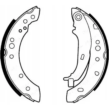 Brzdová hadice Brzdové čelisti DELPHI LS2013