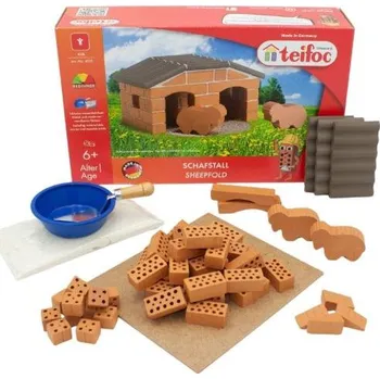 ostatní stavebnice TEIFOC stavebnice Přístřešek pro ovce 50 dílků