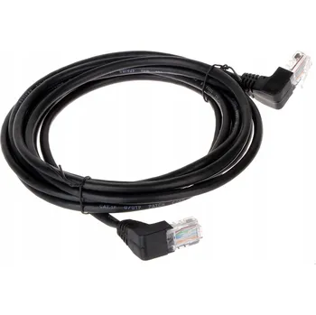 Síťový kabel Patchcord RJ45/3.0-KK/B černý kat.5e 3.0 m