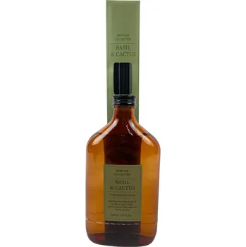 Aroma difuzér Perfume Collection Aroma difuzér HOME SCENT, 500 ml, bazalka a kaktus