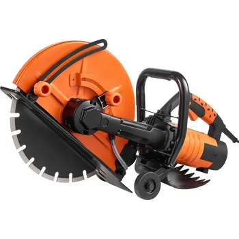 Vrták Kotoučová pila Vevor na betonu 2800 W, 356 mm, hloubka řezu 127 mm