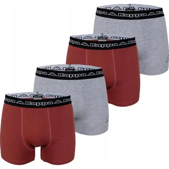 Boxerky Bavlněné boxerky KAPPA pánské slipy 4-BALENÍ vel. L