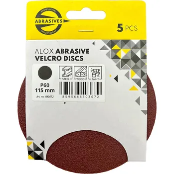 Brusný kotouč výsek brusný pr. 115mm zr. 40 SZ (5ks) 0.06 Kg MTA MAXMIX Sklad14 530202 ( MTA MAXMIX Sklad14 )