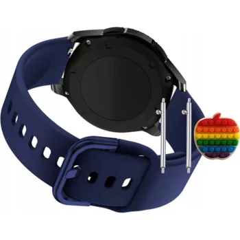 Řemínek na hodinky Řemínek Řemínek pro Withings ScanWatch 2 42 mm, Silikonový Tmavě Modrý Smyčka