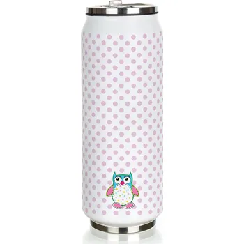 Termoska termoska 0,43l plechovka BE COOL SOVA 0.27 Kg MTA MAXMIX Sklad14 267510 (0.27 Kg Výška přepravní: 21 cm MTA MAXMIX Sklad14 267510)