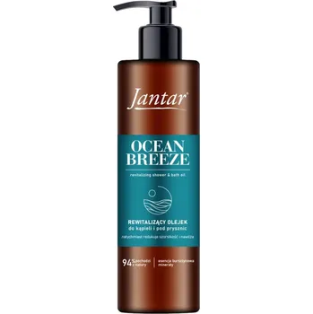 Koupelová kosmetika Jantar Ocean Breeze sprchový a koupelový olej s jantárovou esencí a minerály, 400 ml