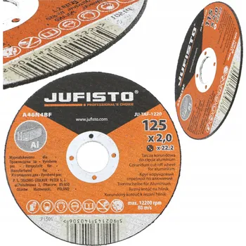 Řezný kotouč Korundový kotouč 125 x 2,0 x 22,2 mm, na hliník