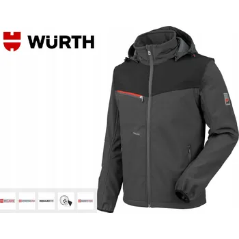 SOFTSHELLOVÁ BUNDA WURTH STRETCH X ANTRACIT VEL. XXL