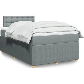 Postel Jednolůžková dřevěná postel VidaXL 120x190 cm bílá