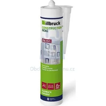 stavební silikon Silikon neutrální, Illbruck FA151 310 ml bilý, balení 1 ks