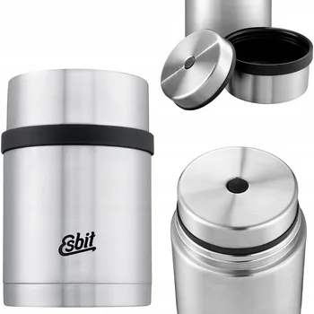 Termoska Termoska na jídlo Esbit Sculptor 0,75 l stříbrná