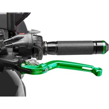 Páčka spojky bez adaptéru PUIG 260VP skládací zelená/stříbrná