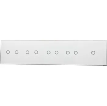 vypínač SKLENĚNÝ DOTYKOVÝ PANEL VYPÍNAČ 2+2+2+2+1