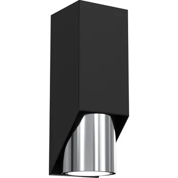 Nástěnné svítidlo Nástěnné svítidlo Luminex černé, stříbrné GU10 8 W