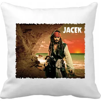 Polštář Polštář filmový, herní, knižní, komiksový, hudební Piráti z Karibiku 40 x 40 cm