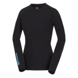 Northfinder Dámské merino tričko – základní vrstva DEJA, černá, S