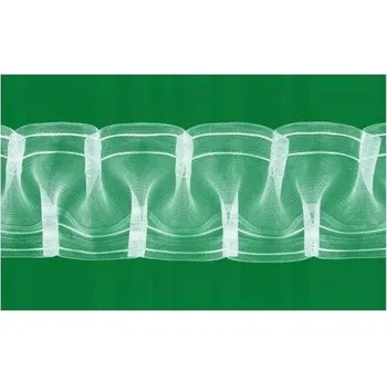 Příslušenství pro záclonu a závěs Řasící páska SMOK 5 cm, pro záclony/závěsy