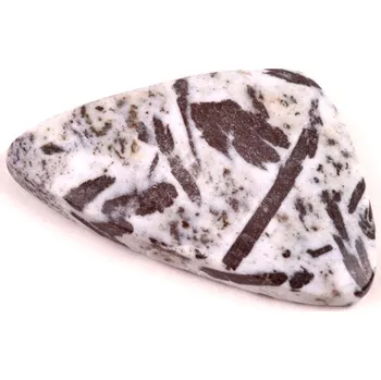 Přírodní kámen Kabošon Hornblende č.6355 (42x27x5mm)