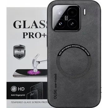 Pouzdro na mobilní telefon Zadní Kryt Audioimp pro Xiaomi 15 šedý