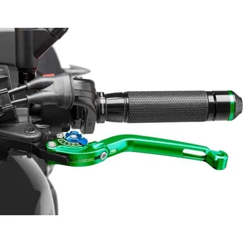 Páčka spojky bez adaptéru PUIG 260VA skládací zelená/modrá